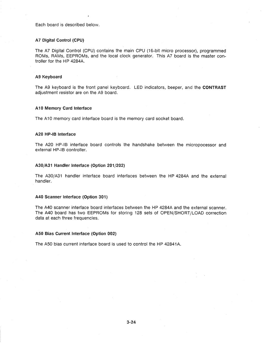 Agilent Technologies 4284A manual 