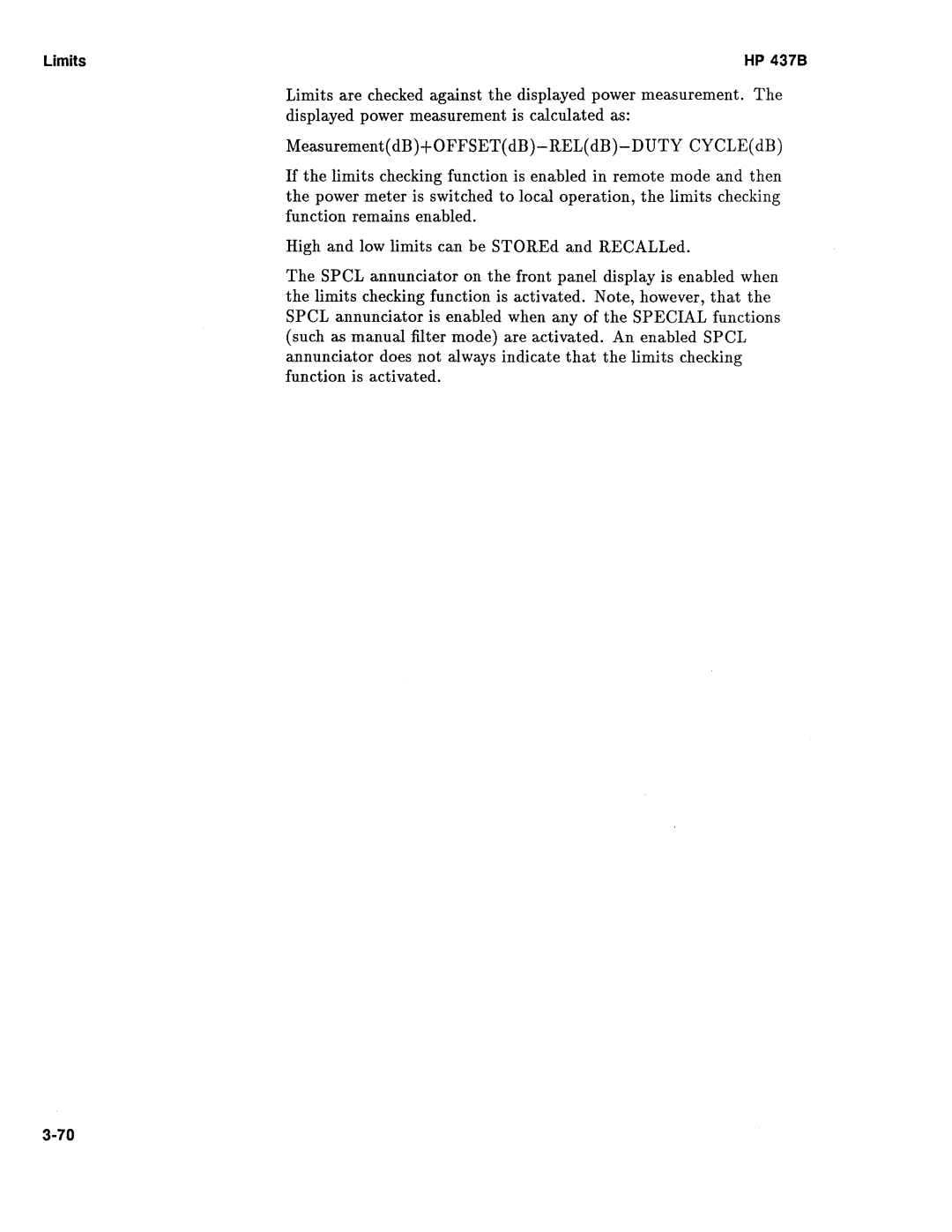 Agilent Technologies 437B manual 