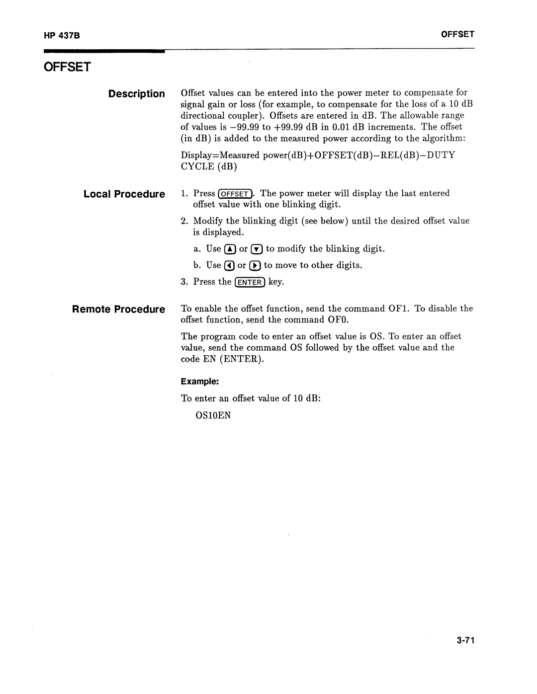 Agilent Technologies 437B manual 