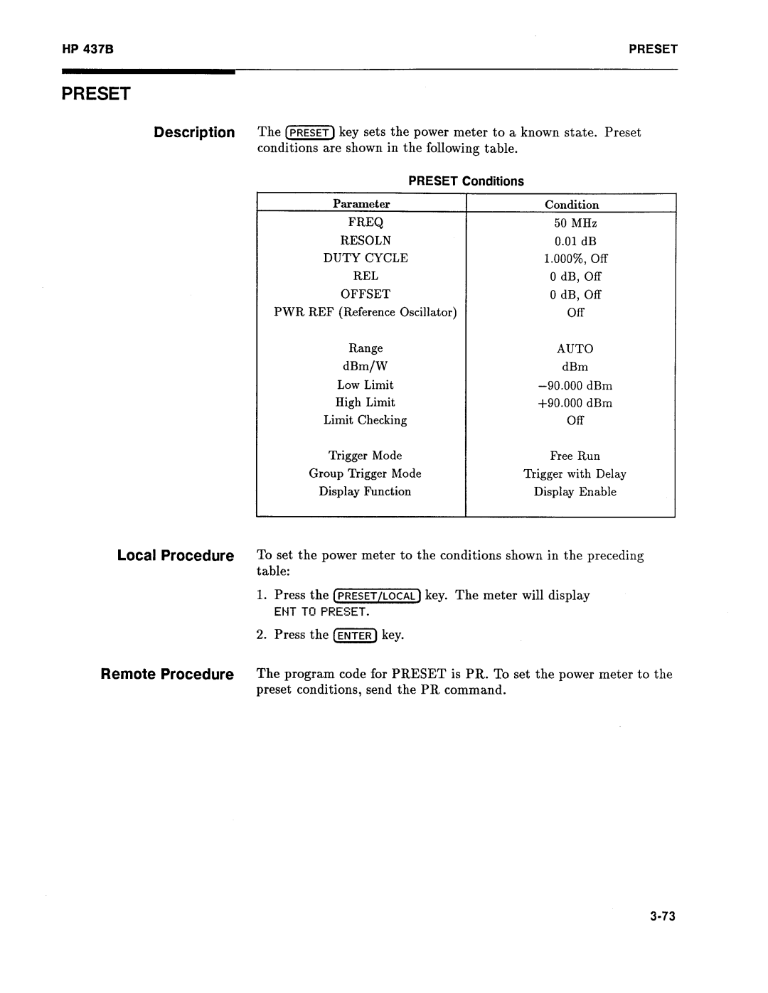 Agilent Technologies 437B manual 