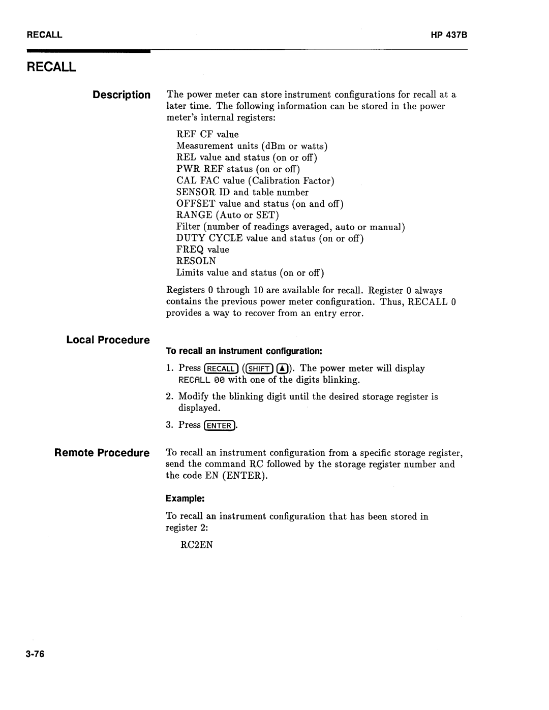 Agilent Technologies 437B manual 