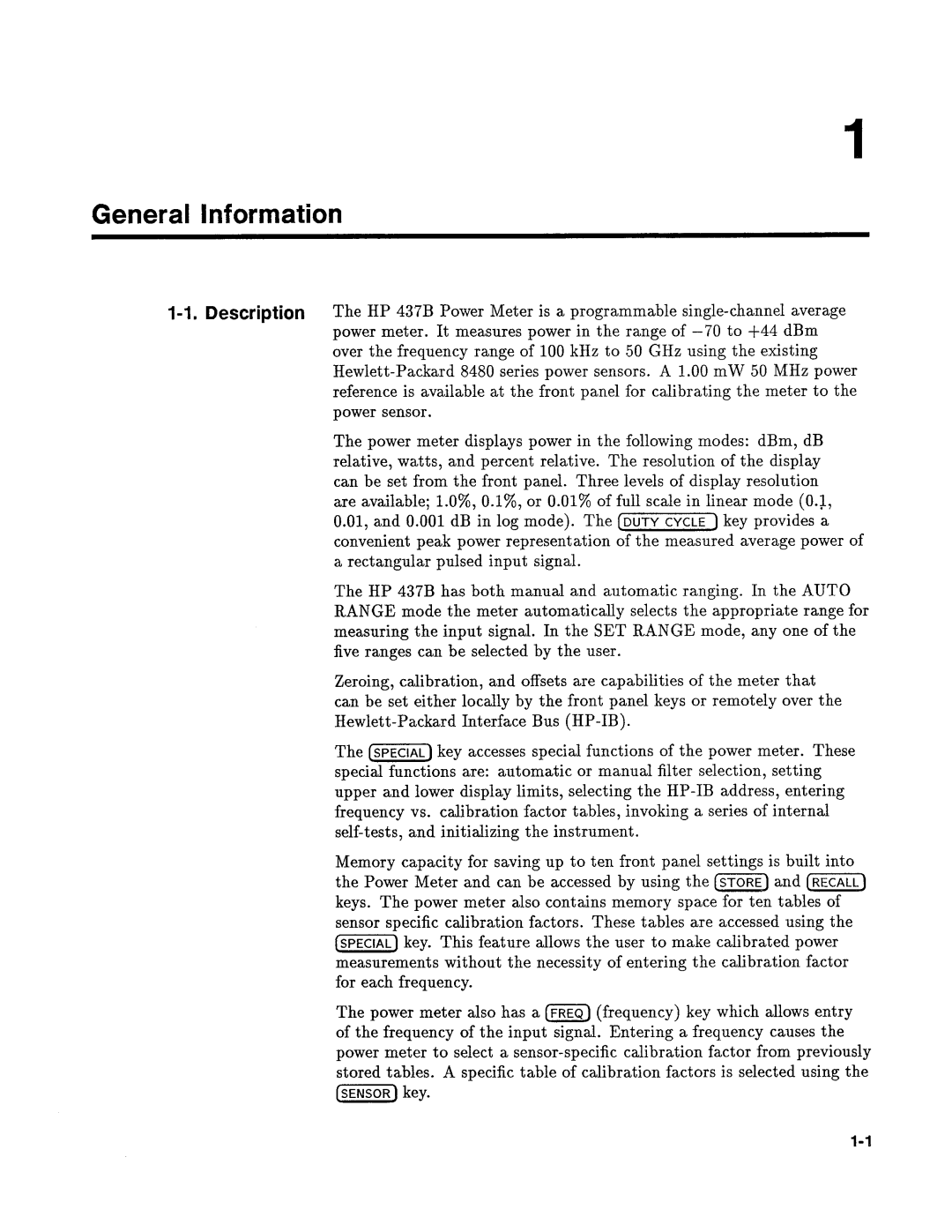 Agilent Technologies 437B manual 