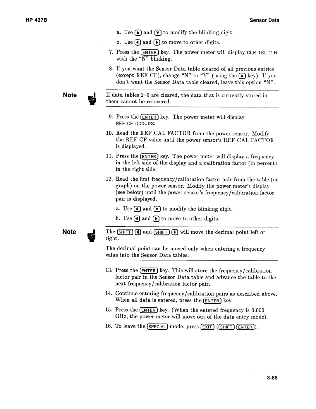Agilent Technologies 437B manual 