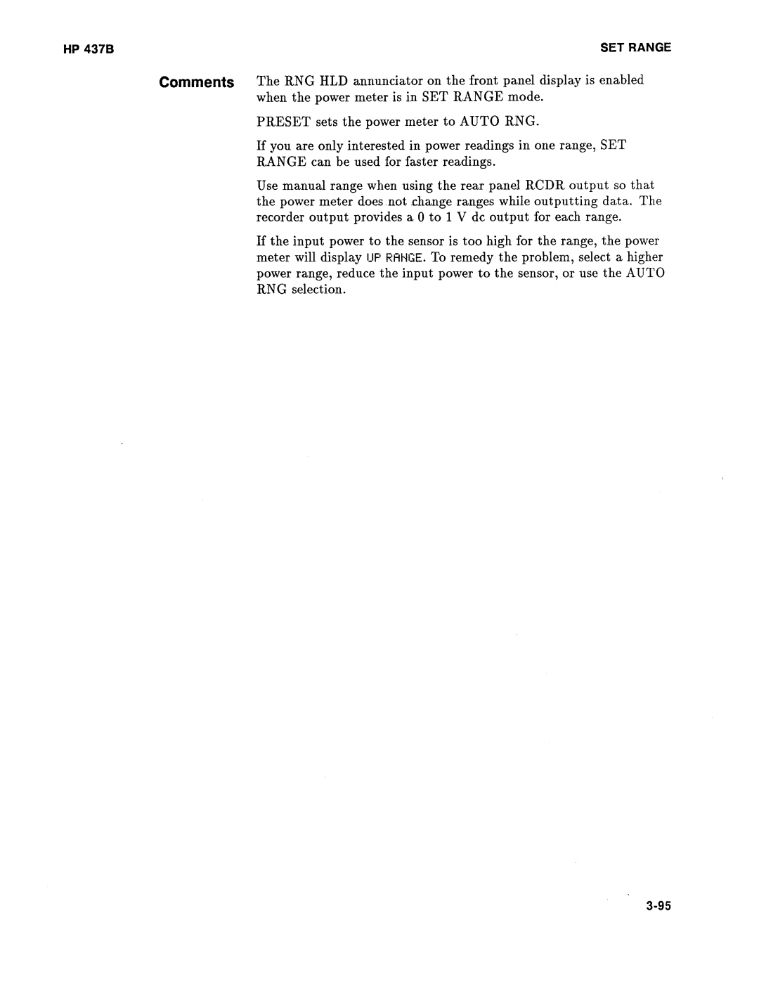 Agilent Technologies 437B manual 