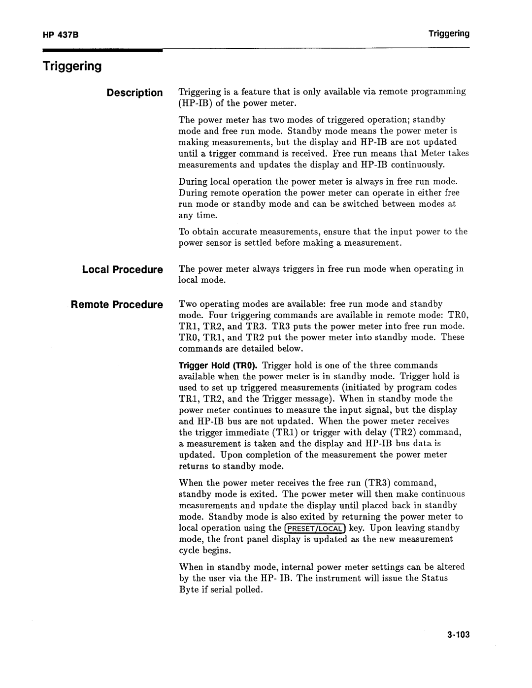 Agilent Technologies 437B manual 