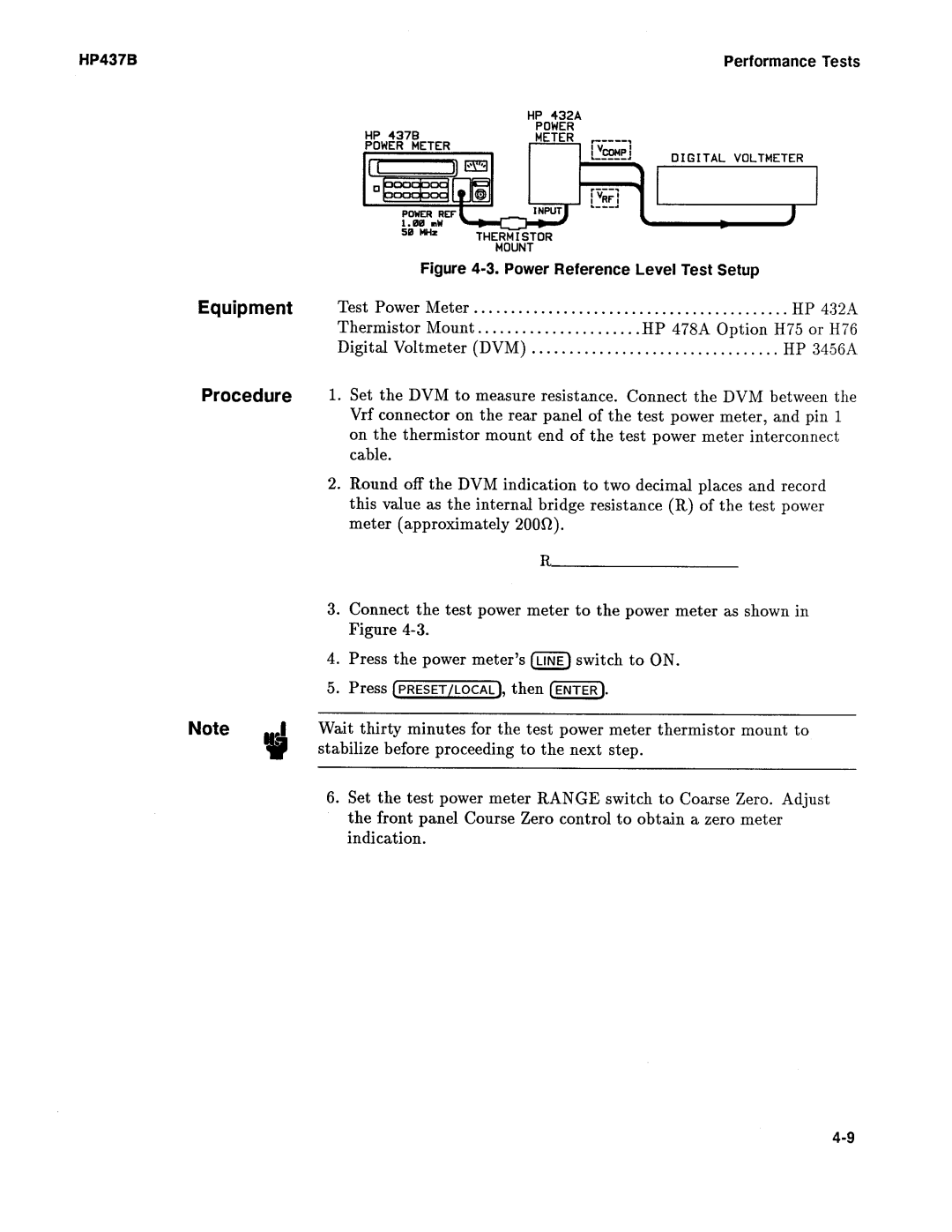 Agilent Technologies 437B manual 