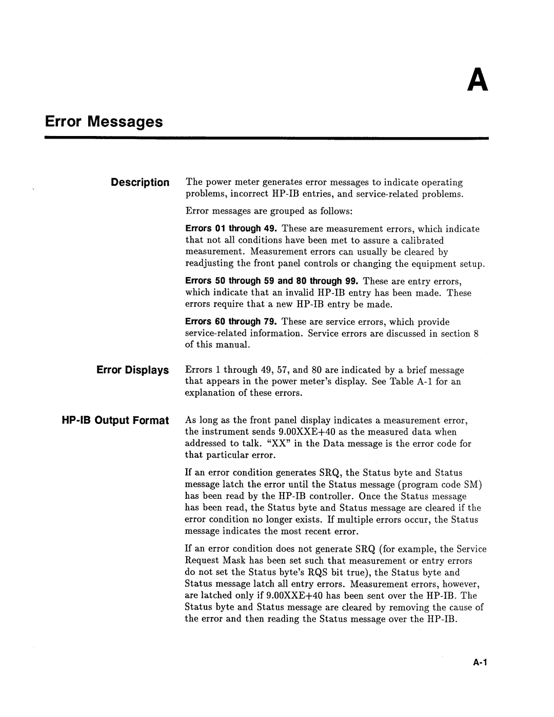 Agilent Technologies 437B manual 