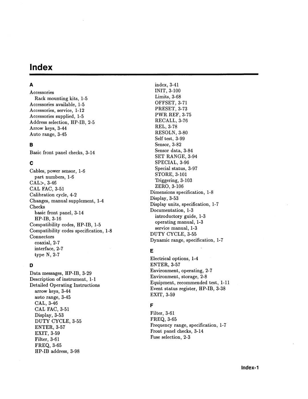 Agilent Technologies 437B manual 