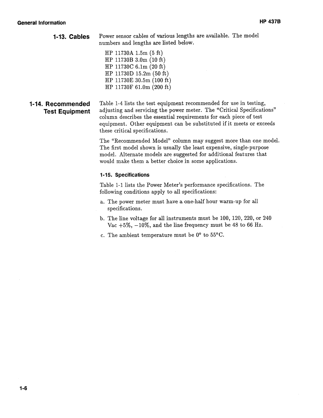 Agilent Technologies 437B manual 