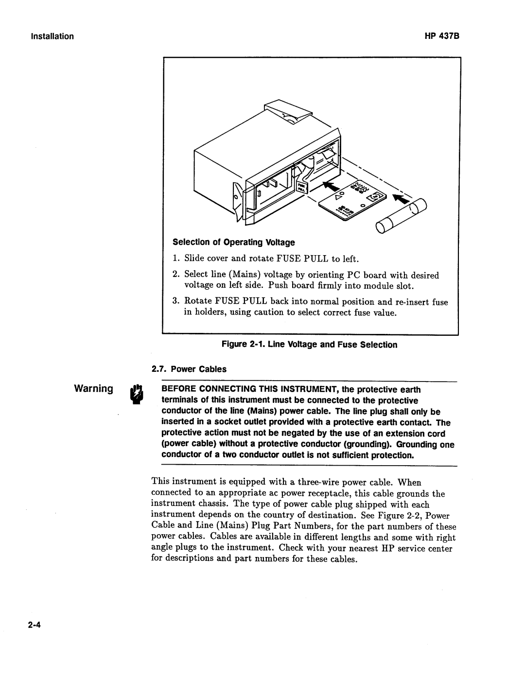 Agilent Technologies 437B manual 