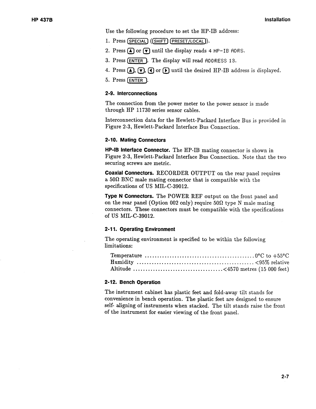 Agilent Technologies 437B manual 