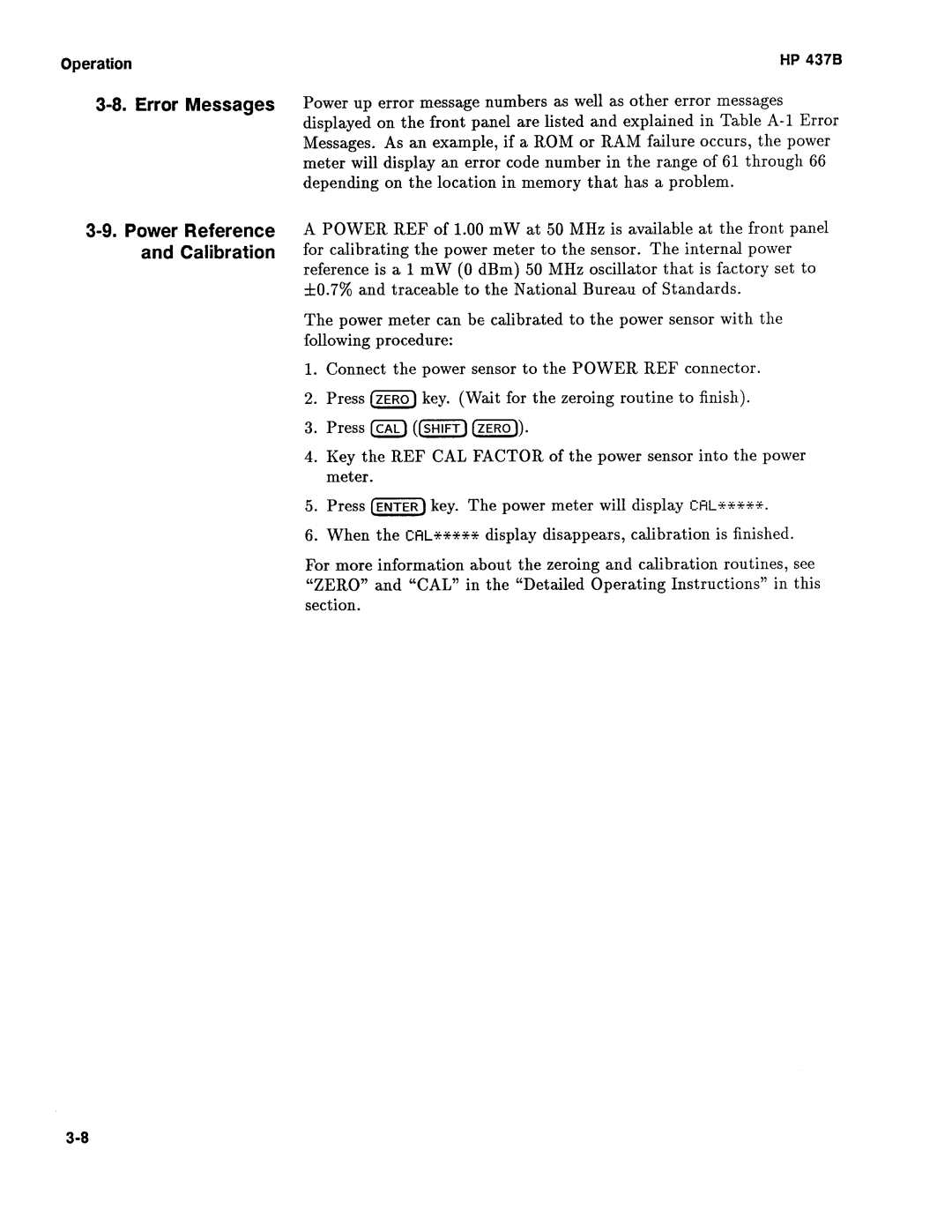Agilent Technologies 437B manual 