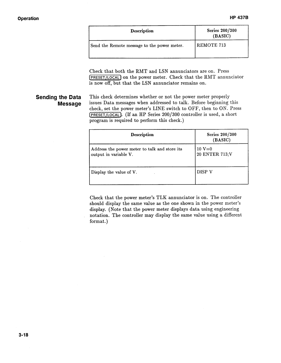 Agilent Technologies 437B manual 
