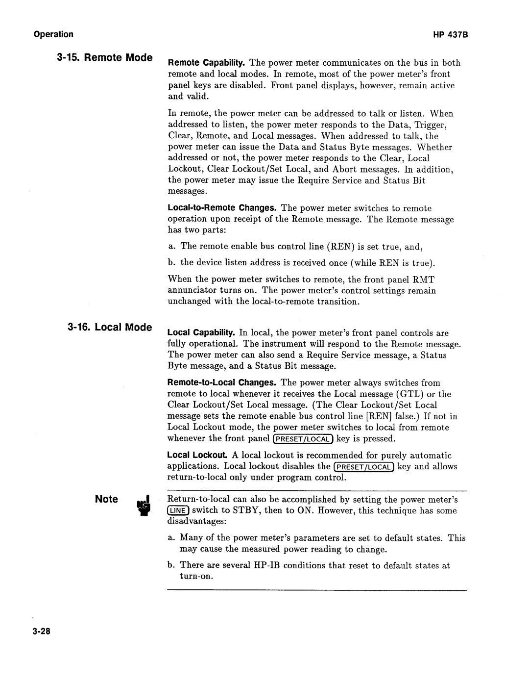 Agilent Technologies 437B manual 