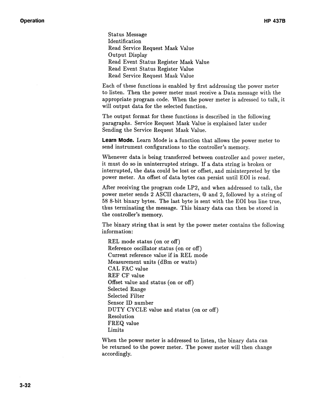Agilent Technologies 437B manual 