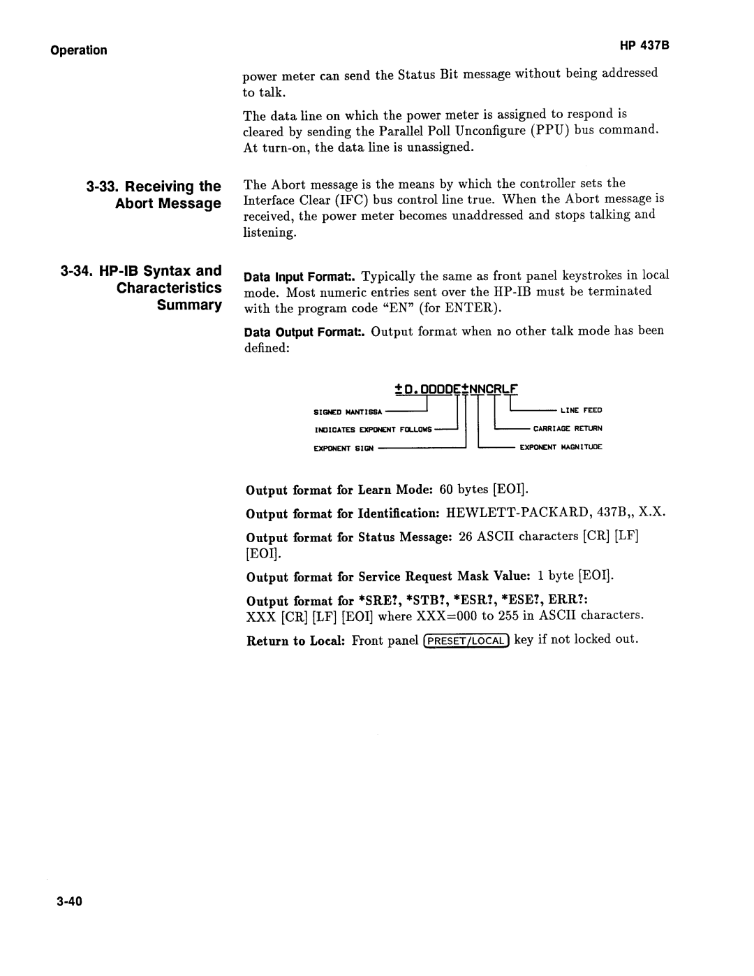 Agilent Technologies 437B manual 