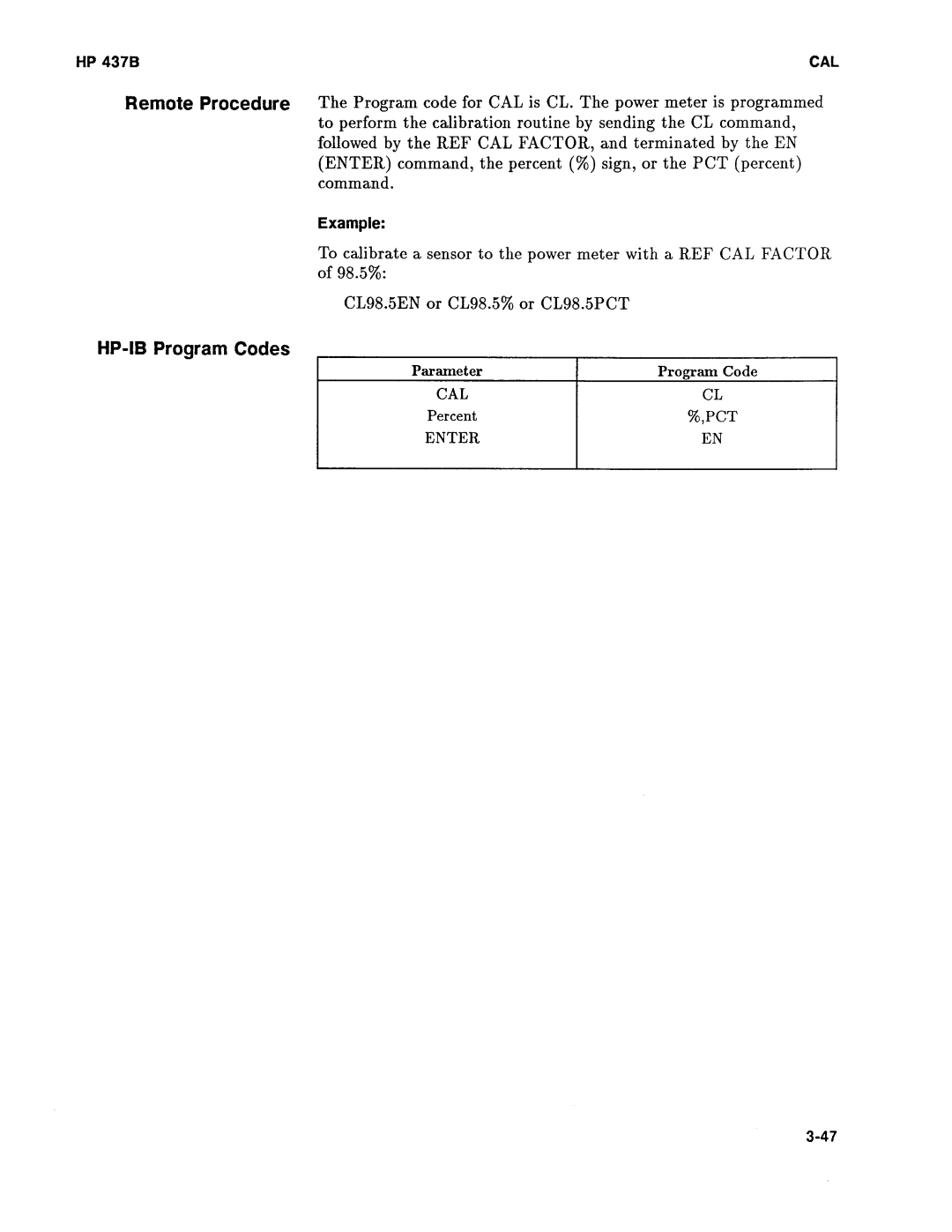 Agilent Technologies 437B manual 