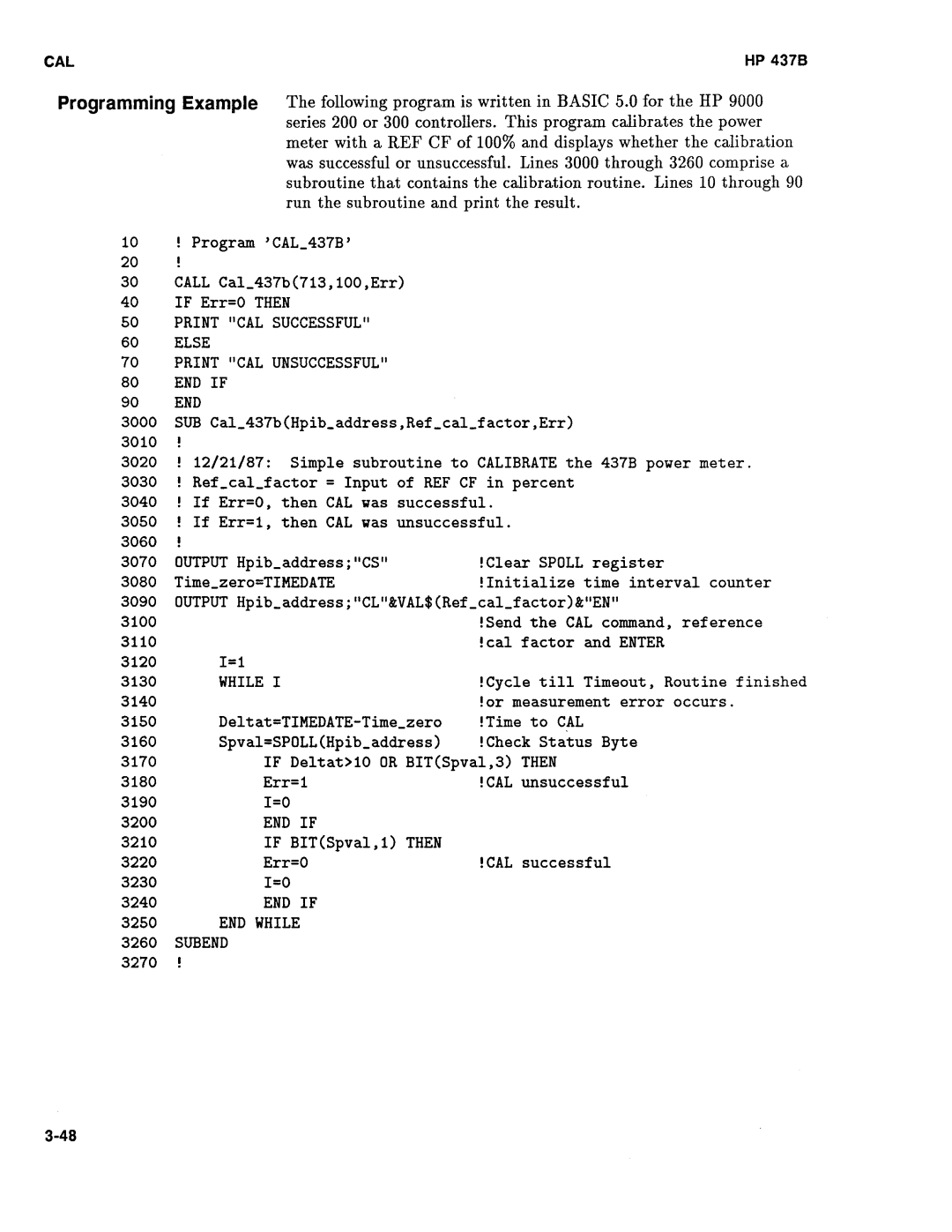 Agilent Technologies 437B manual 