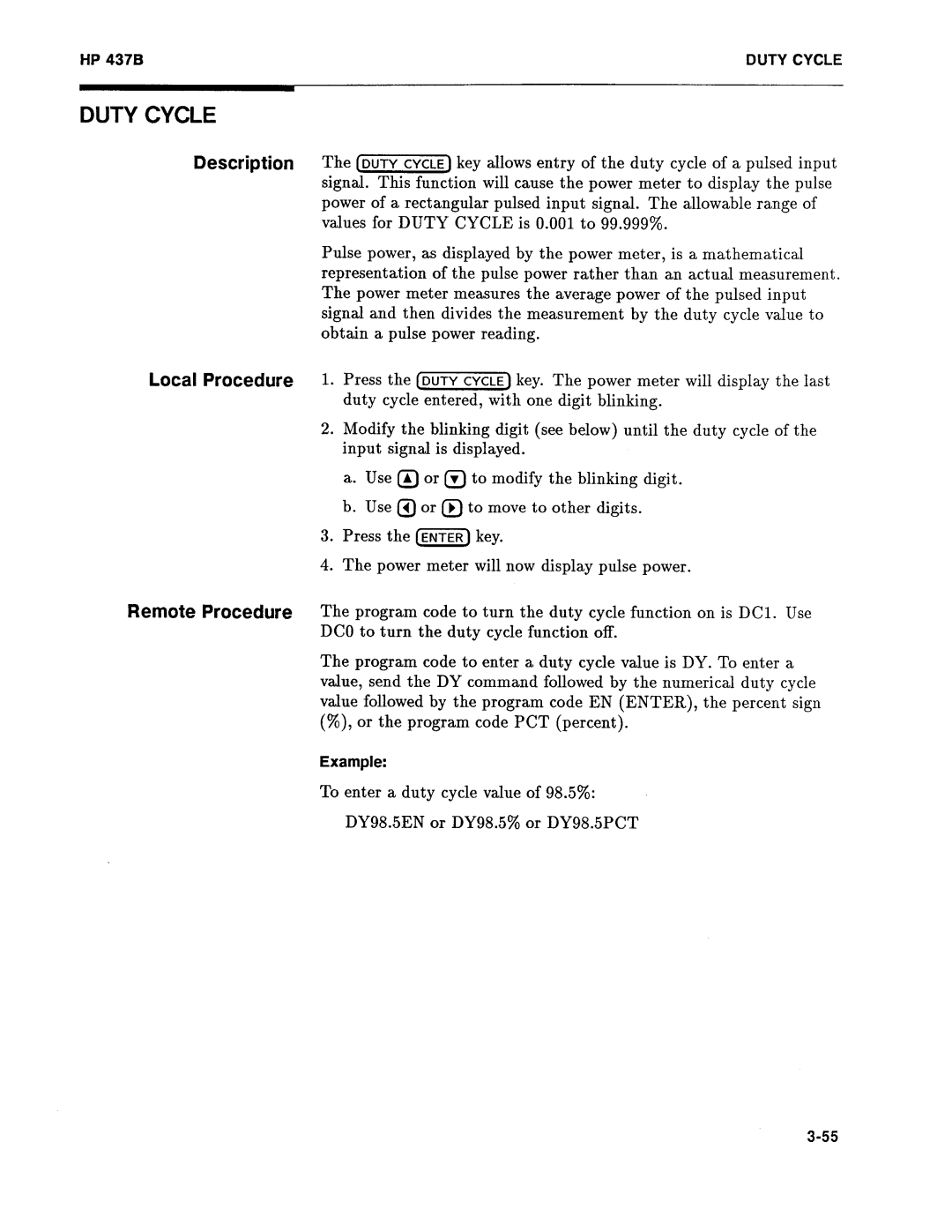 Agilent Technologies 437B manual 