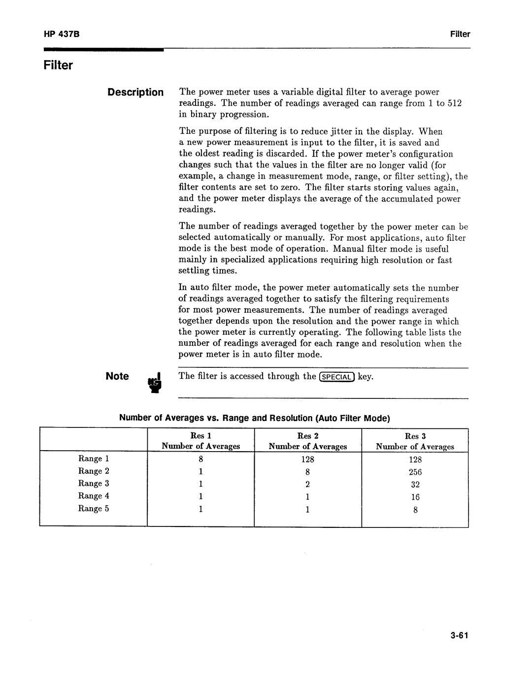 Agilent Technologies 437B manual 