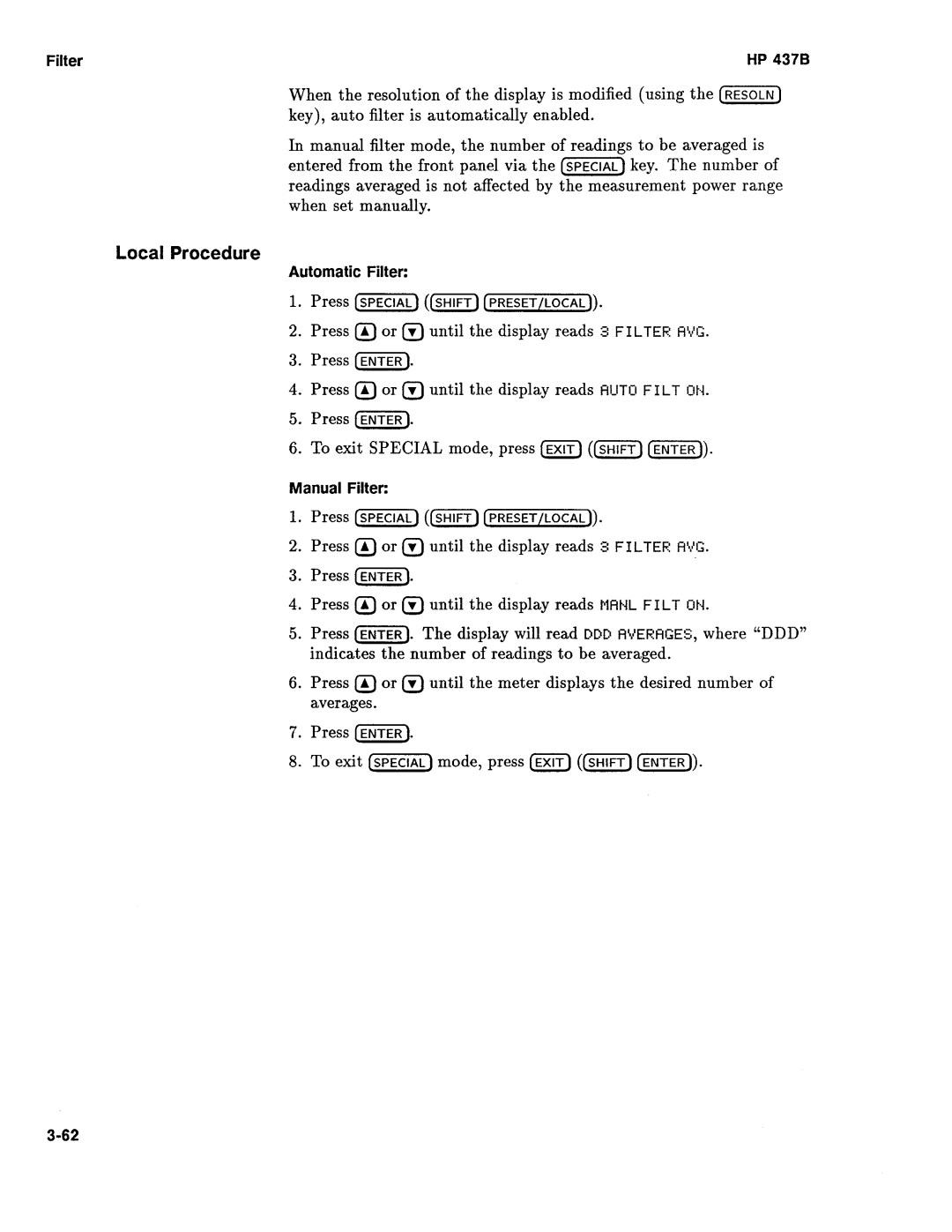 Agilent Technologies 437B manual 