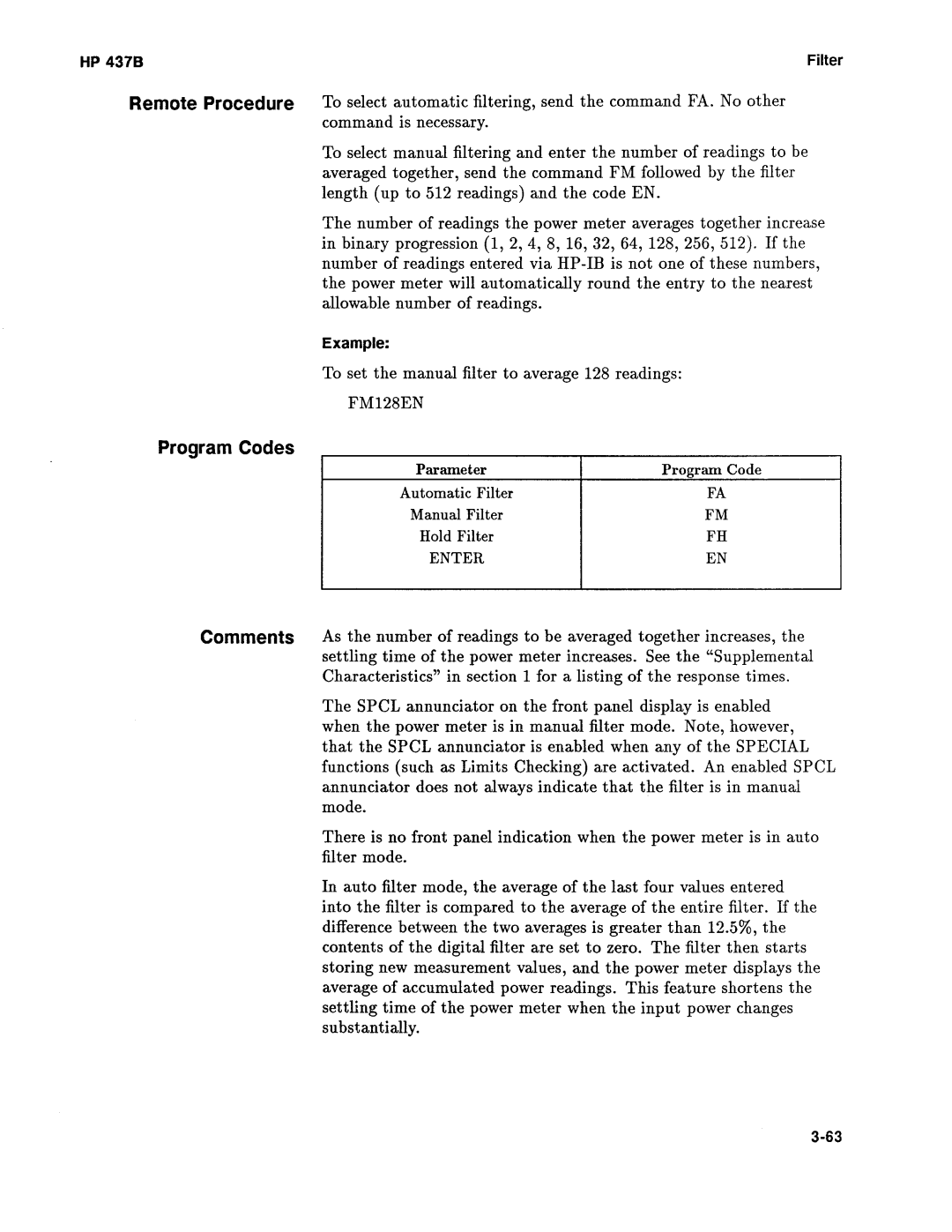 Agilent Technologies 437B manual 