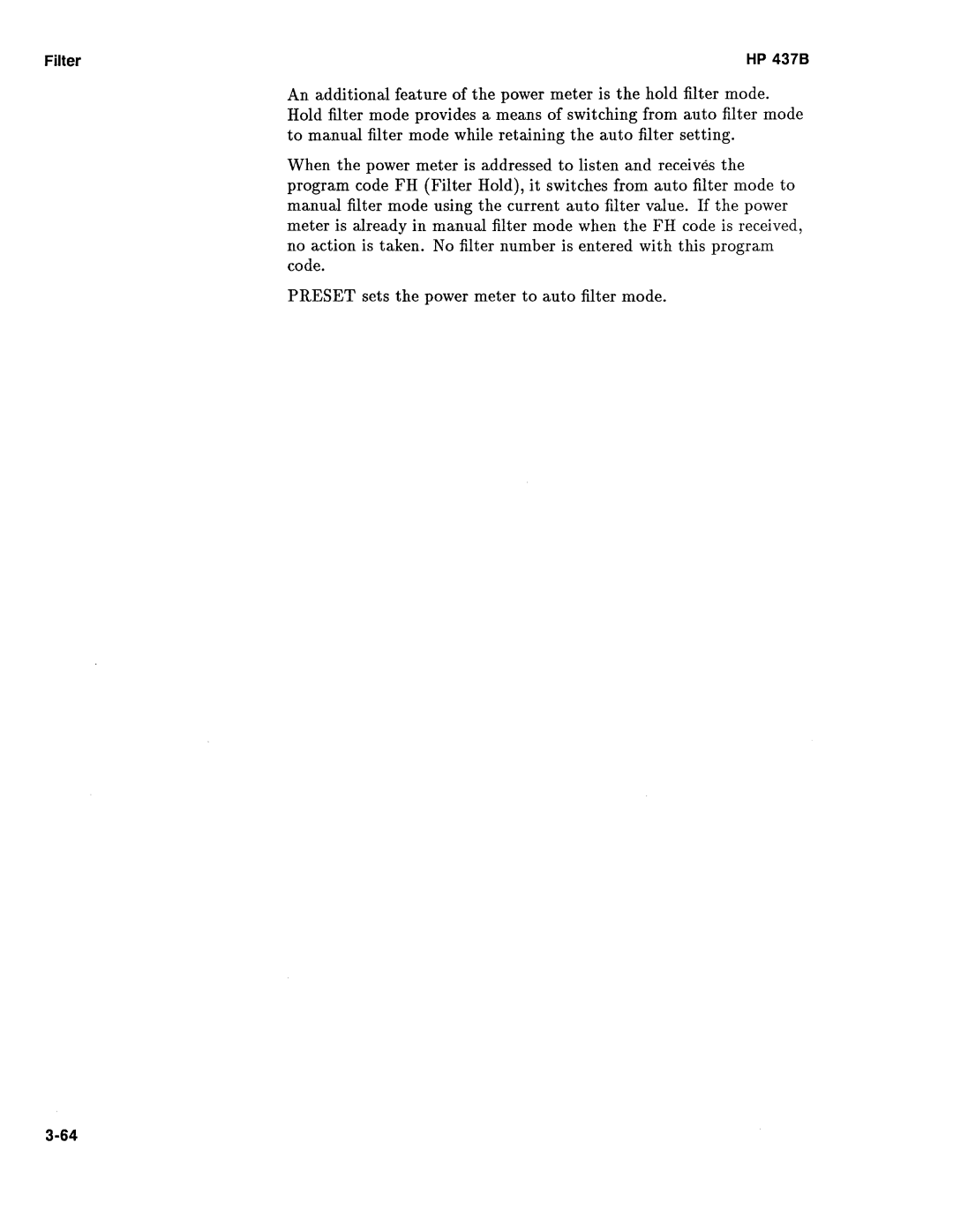 Agilent Technologies 437B manual 
