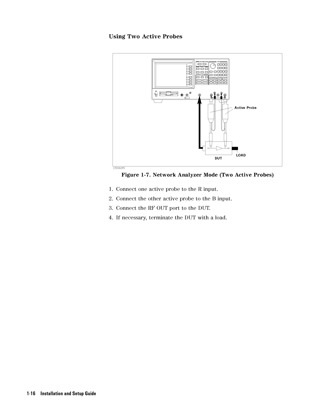 Agilent Technologies 4396B manual 16InstallationandSetupGuide 