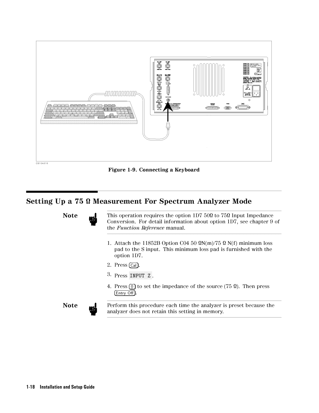 Agilent Technologies 4396B manual 