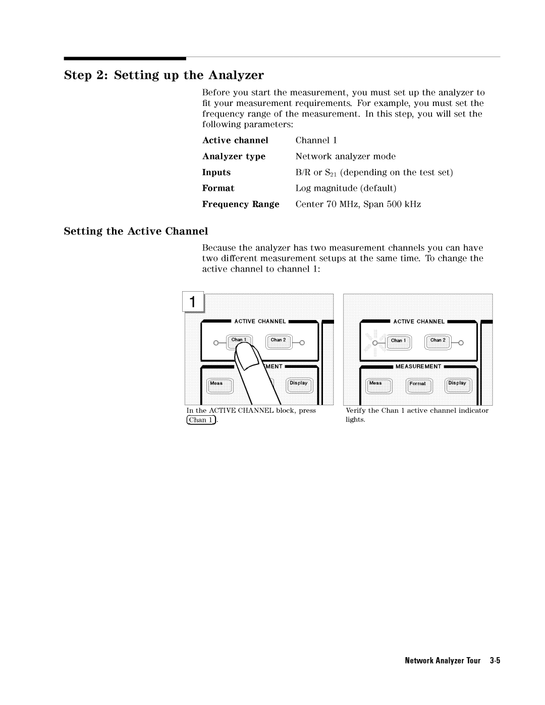 Agilent Technologies 4396B manual NetworkAnalyzerTour3-5 