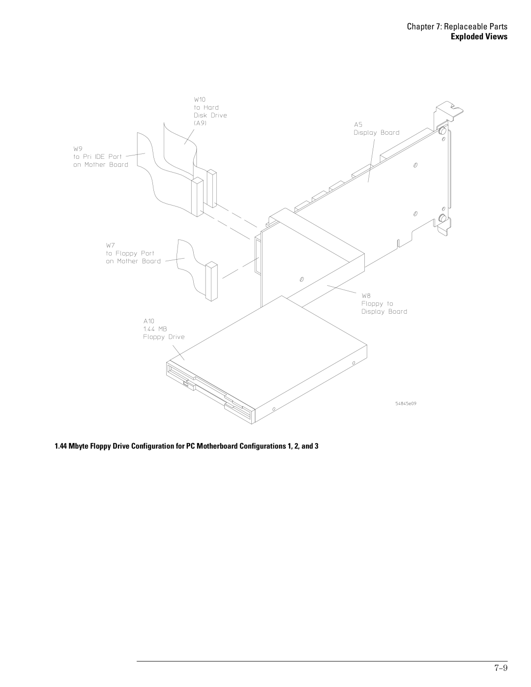 Agilent Technologies 45A, 46A, 54835A manual Exploded Views 