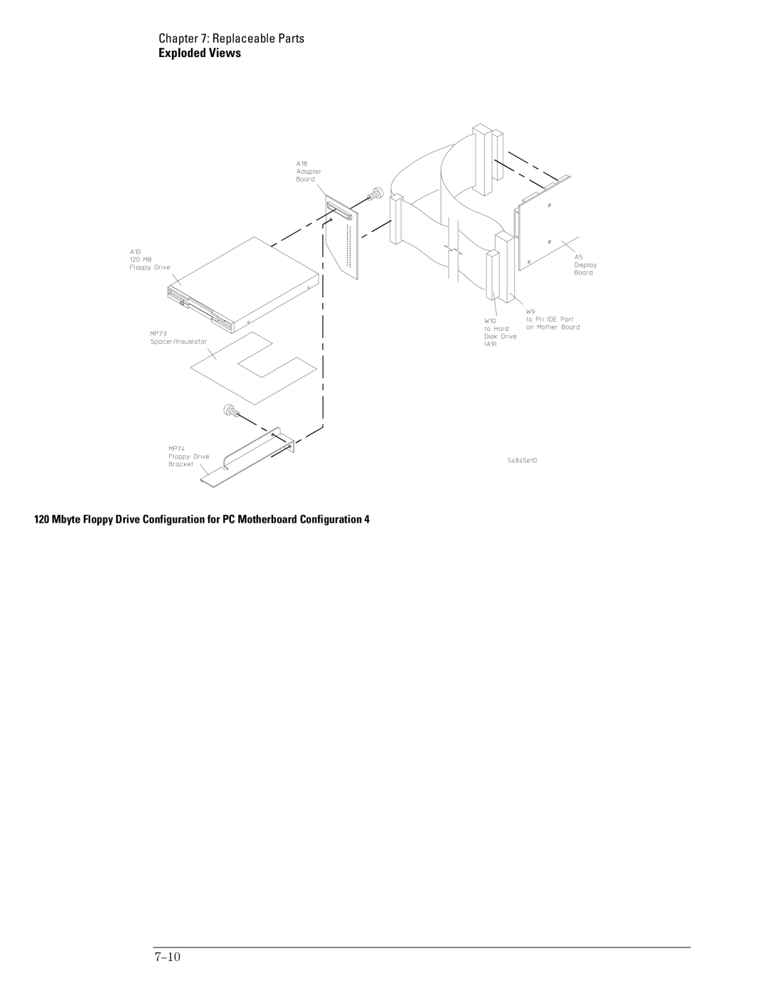 Agilent Technologies 46A, 45A, 54835A manual Exploded Views 