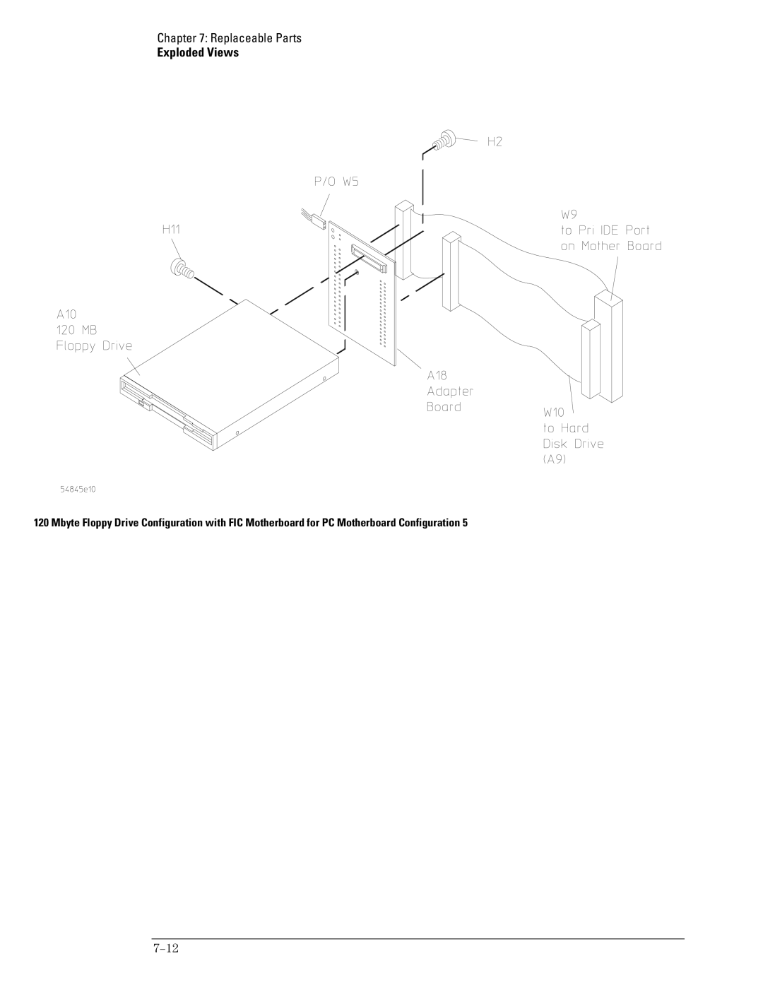 Agilent Technologies 45A, 46A, 54835A manual Exploded Views 