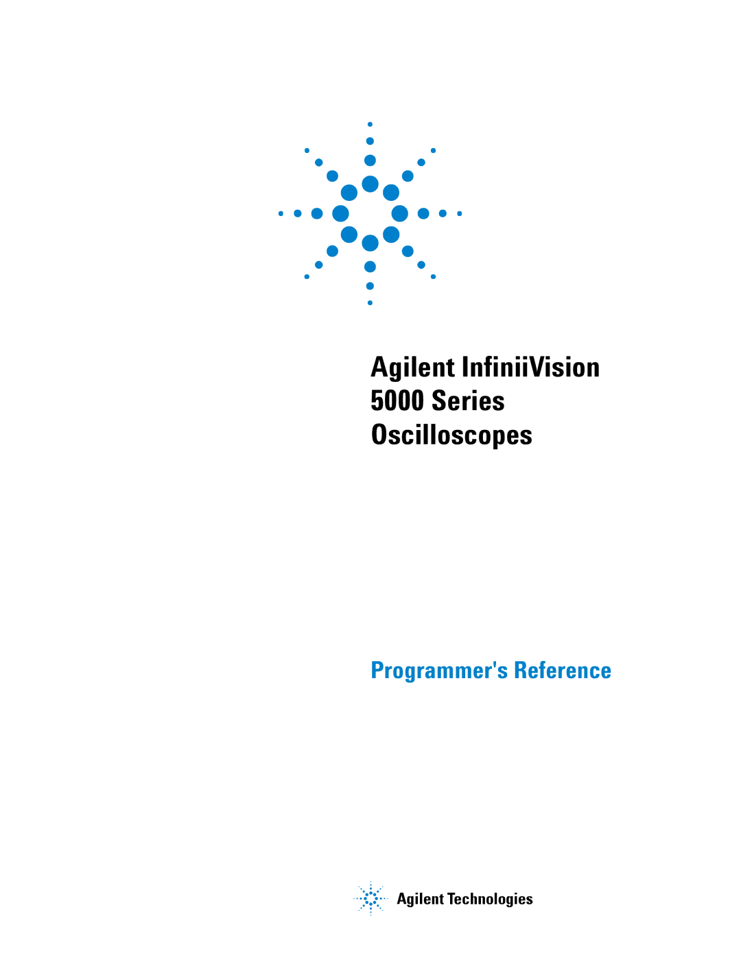 Agilent Technologies 5000 Series manual Agilent InfiniiVision Series Oscilloscopes 