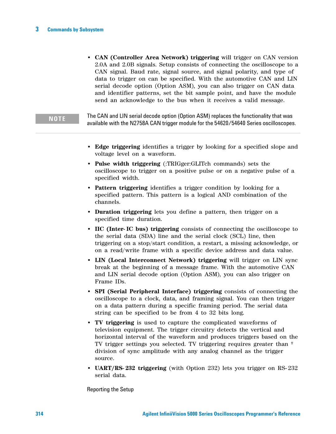 Agilent Technologies 5000 Series manual 314 