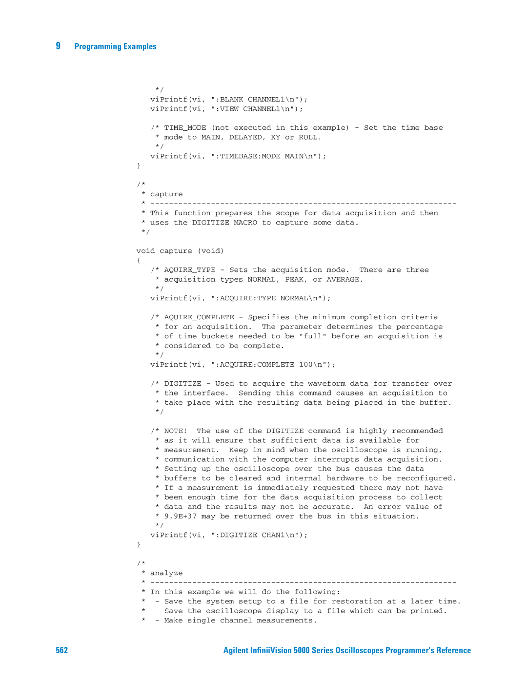 Agilent Technologies 5000 Series manual 562 