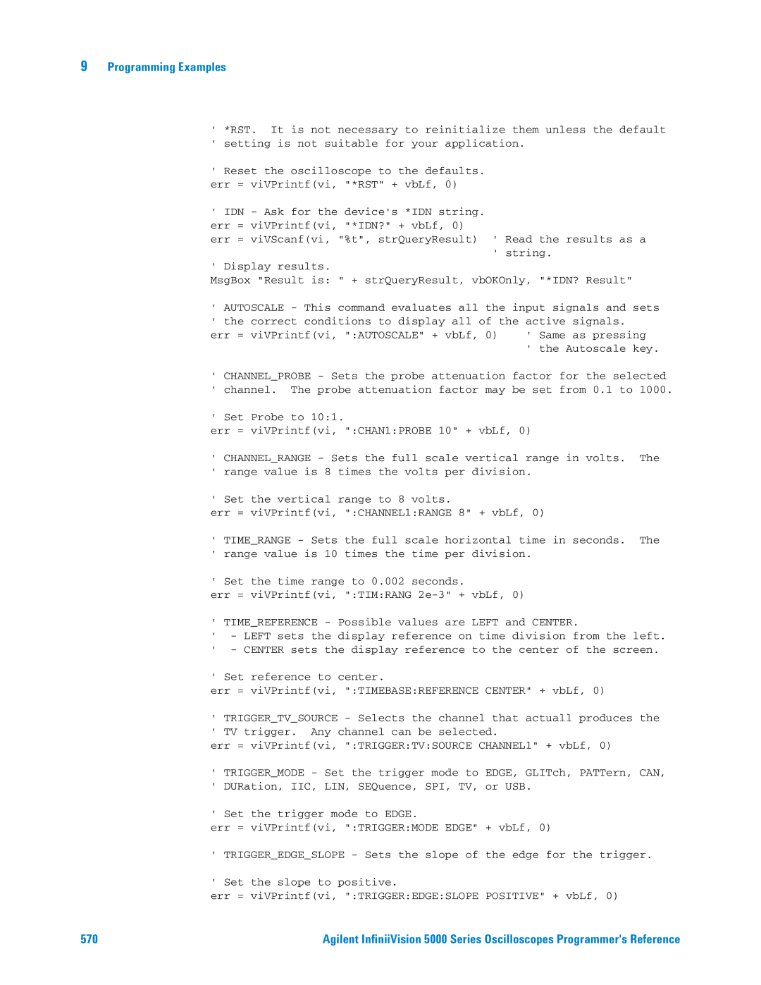 Agilent Technologies 5000 Series manual 570 