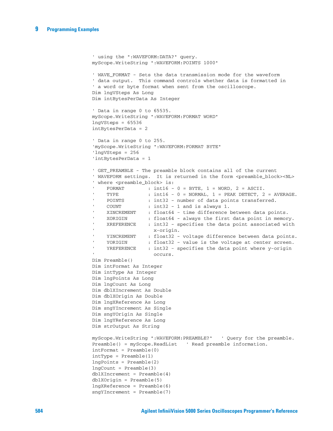 Agilent Technologies 5000 Series manual 584 