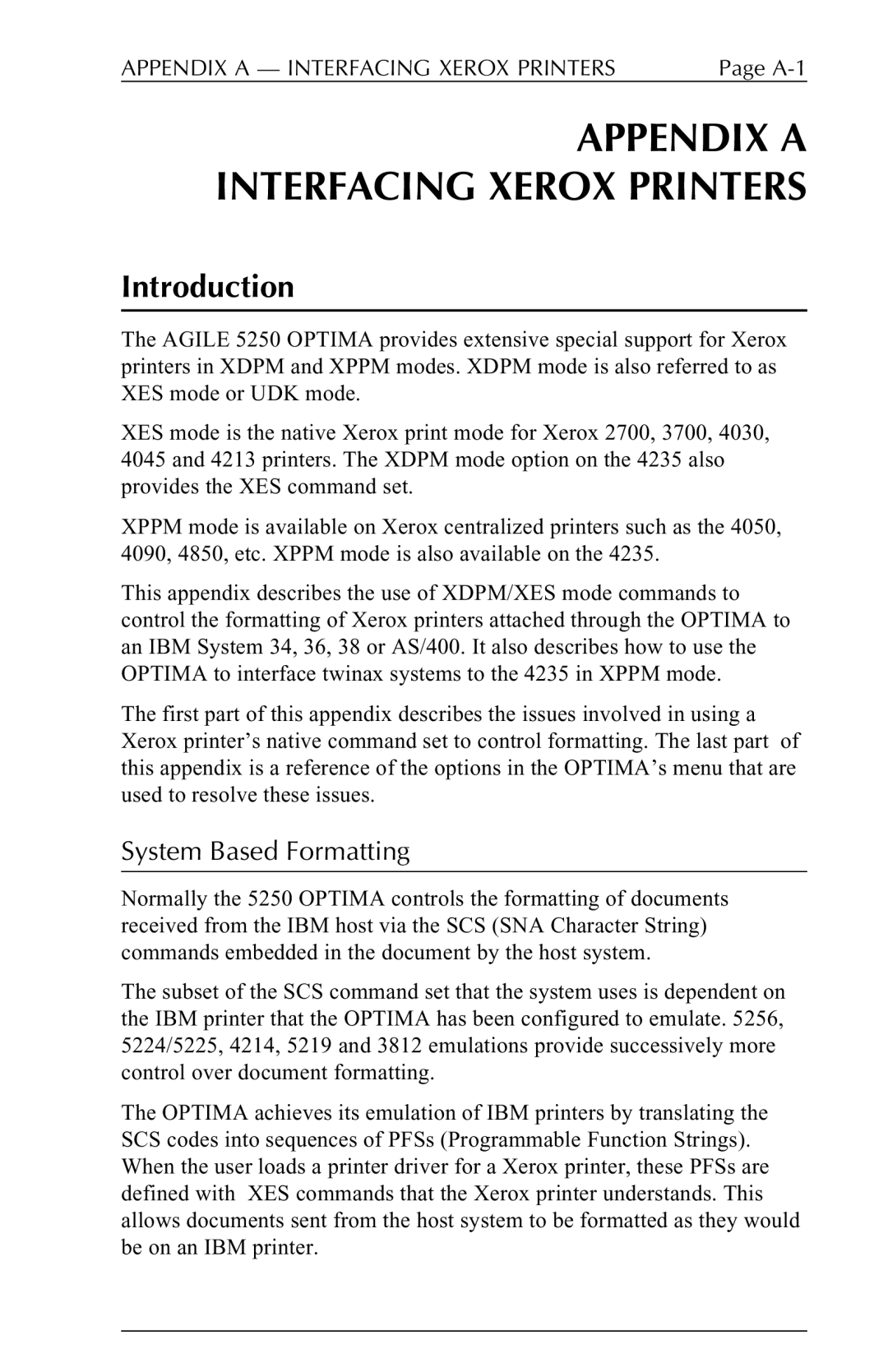 Agilent Technologies 5250 user manual Introduction, System Based Formatting 