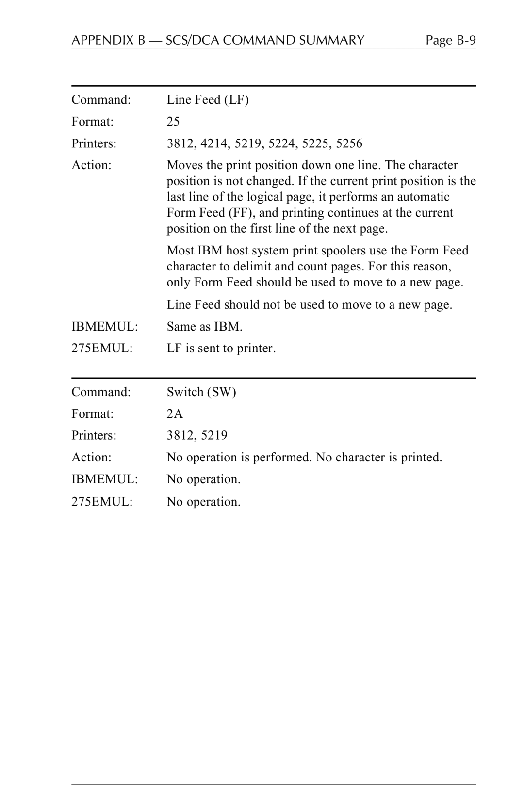 Agilent Technologies 5250 user manual No operation 275EMUL 