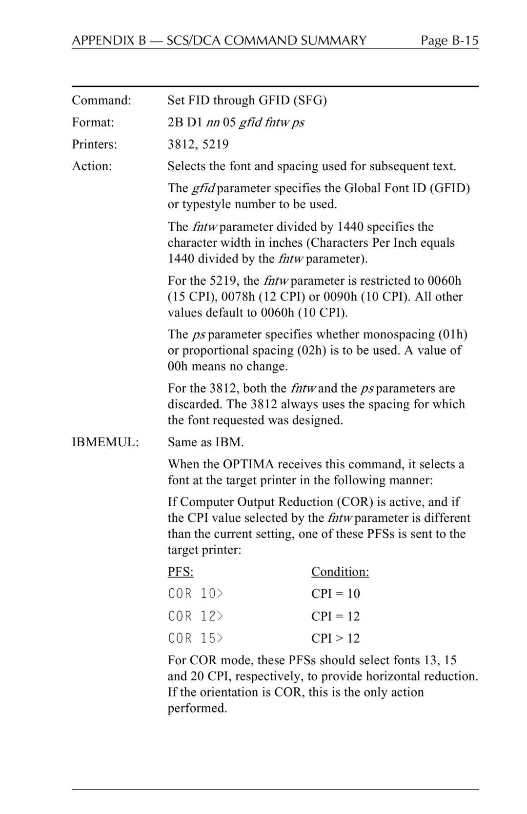 Agilent Technologies 5250 user manual Pfs 