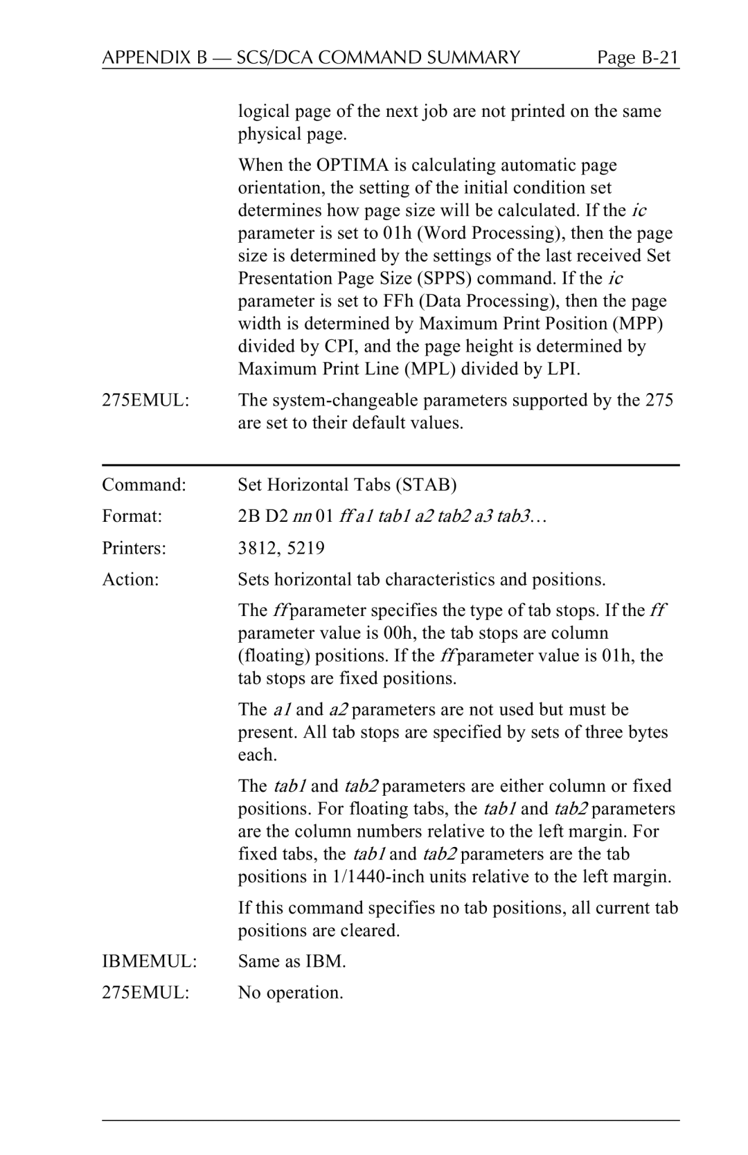 Agilent Technologies 5250 user manual Logical page of the next job are not printed on the same 