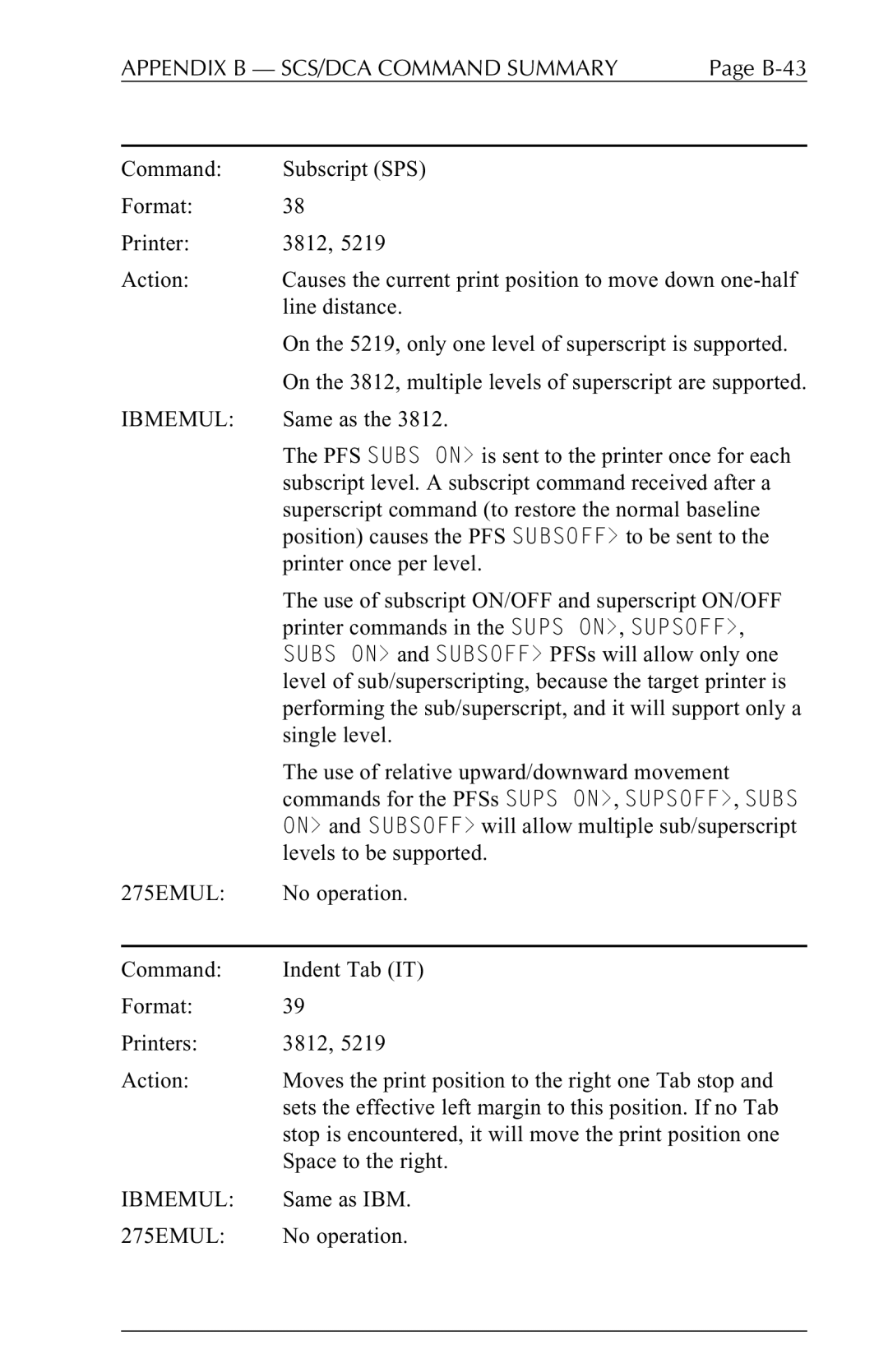 Agilent Technologies 5250 user manual B-43 