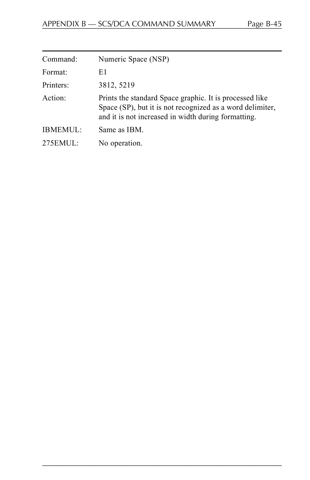 Agilent Technologies 5250 user manual B-45 