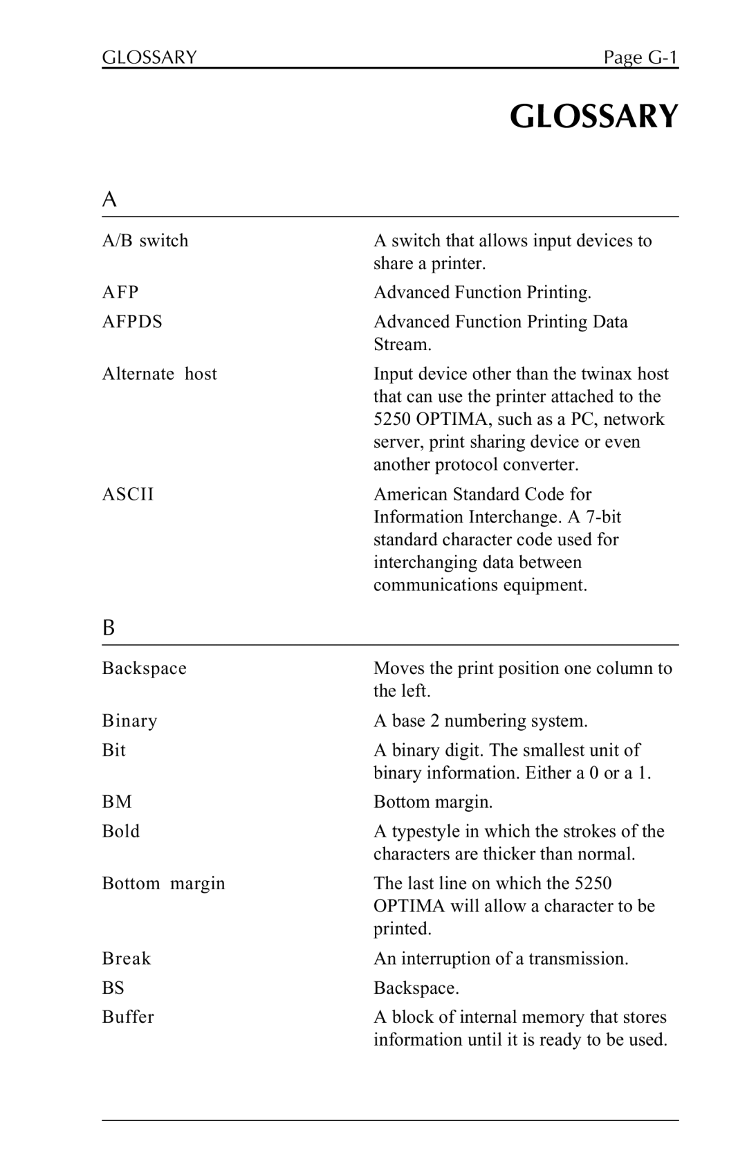 Agilent Technologies 5250 user manual Afpds 