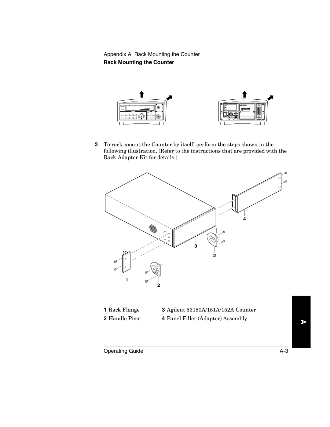 Agilent Technologies 53152A, 53150A, 53151A manual Options 