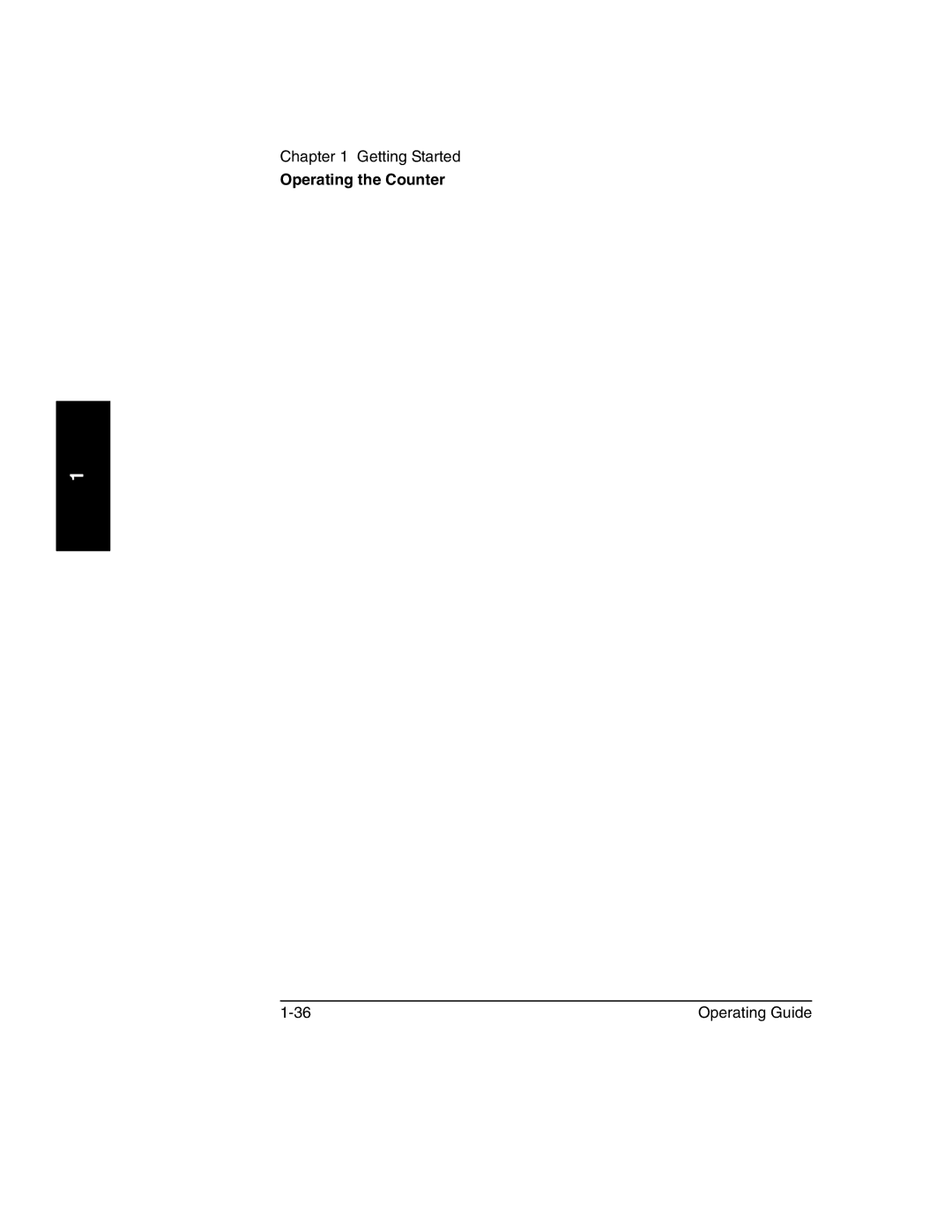 Agilent Technologies 53152A, 53150A, 53151A manual Operating the Counter 