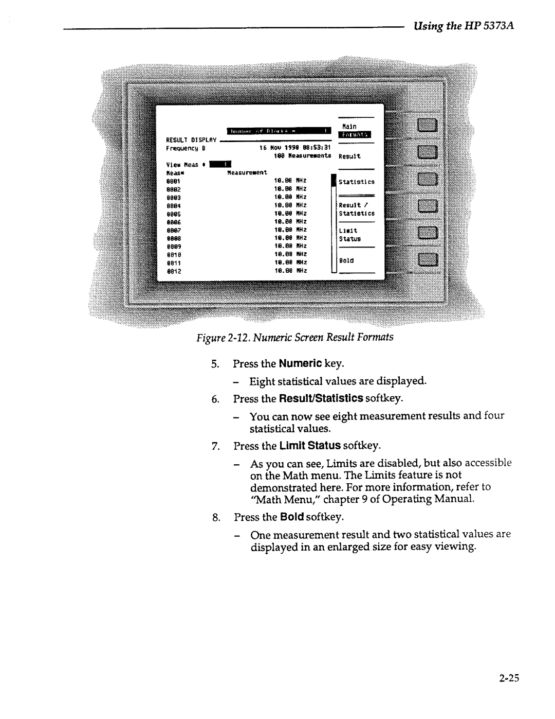 Agilent Technologies 5373A manual 