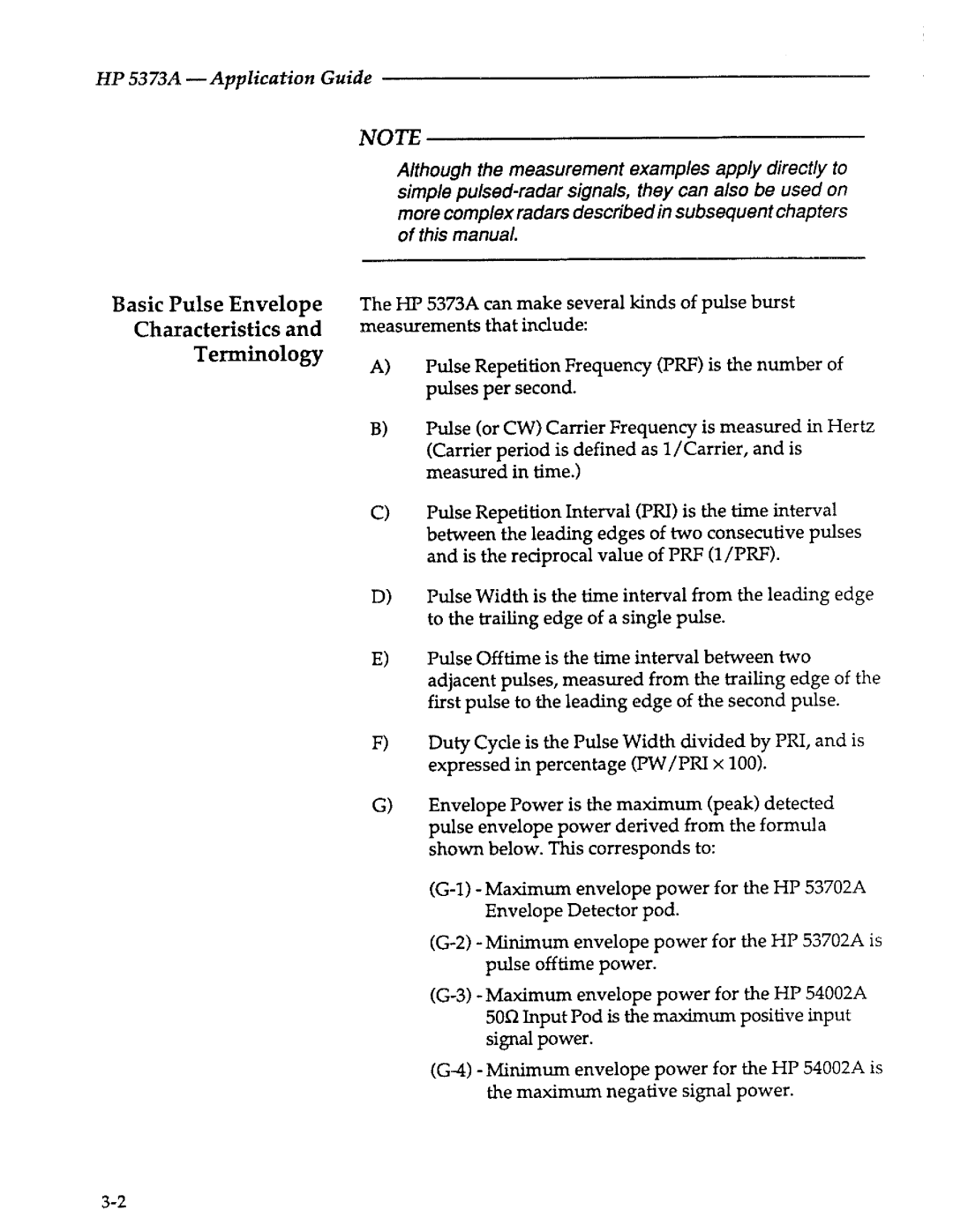 Agilent Technologies 5373A manual 