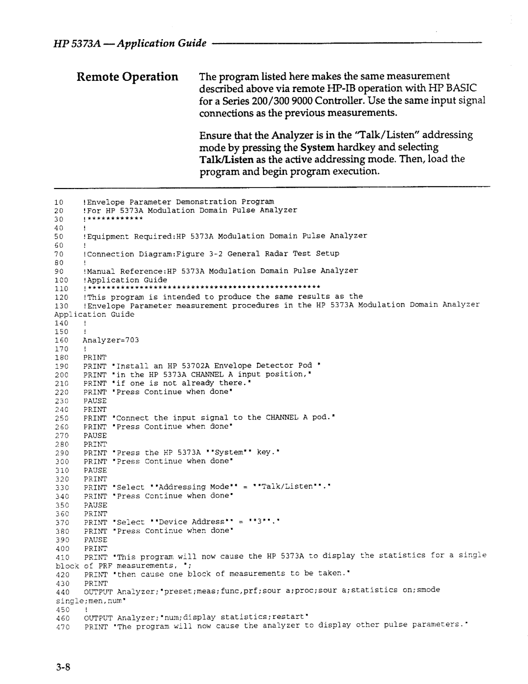 Agilent Technologies 5373A manual 